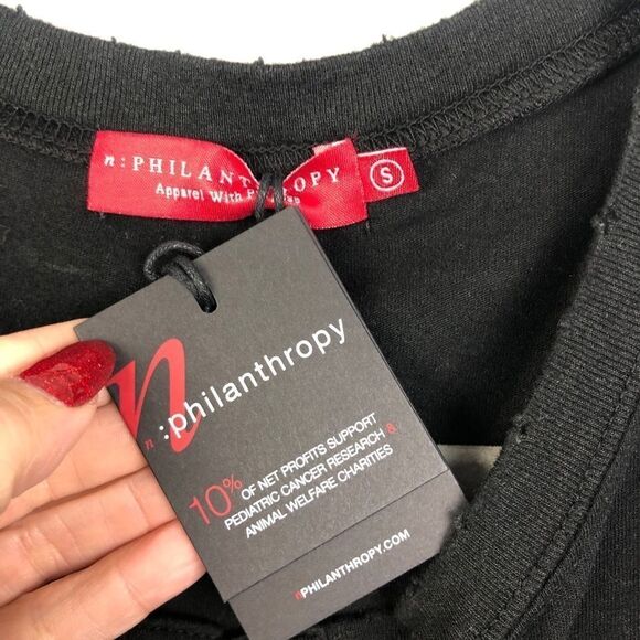 N:PHILANTHROPY | Black Finn Drawstring Romper S - Picture 8 of 16